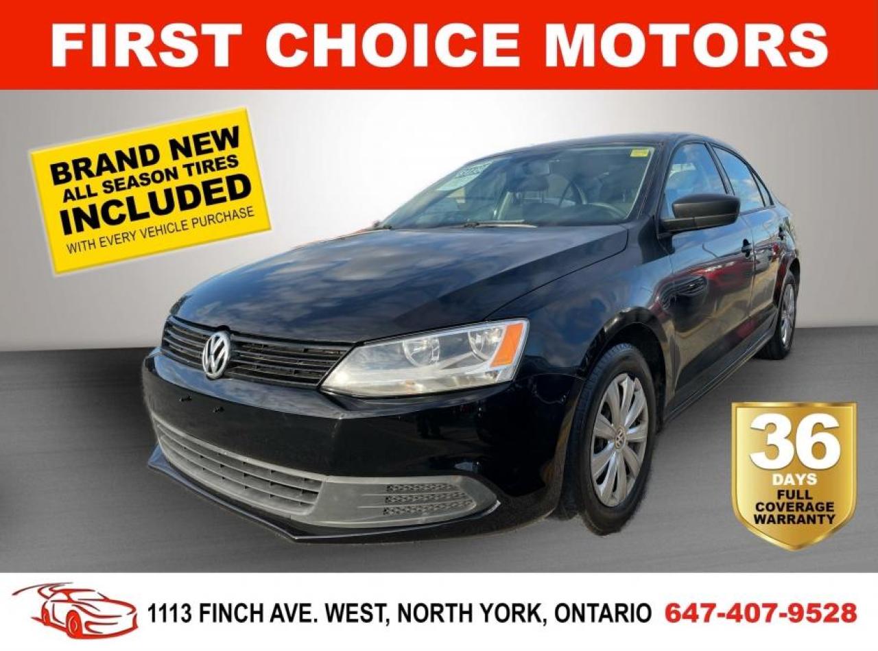 2014 Volkswagen Jetta TRENDLINE  ~AUTOMATIC, FULLY CERTIFIED WITH WARRAN - Photo #1