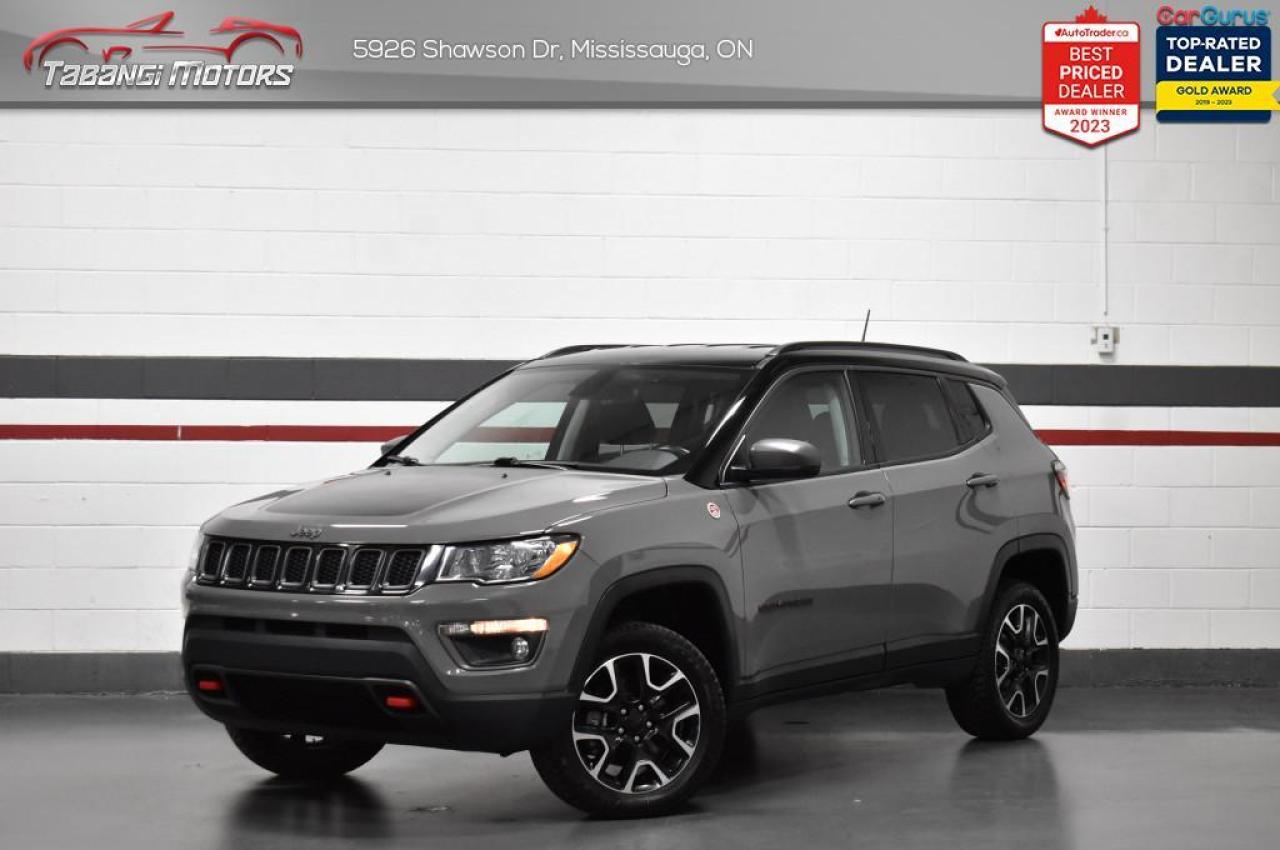 Used 2021 Jeep Compass Trailhawk  No Accident Carplay Blindspot Remote Start for sale in Mississauga, ON