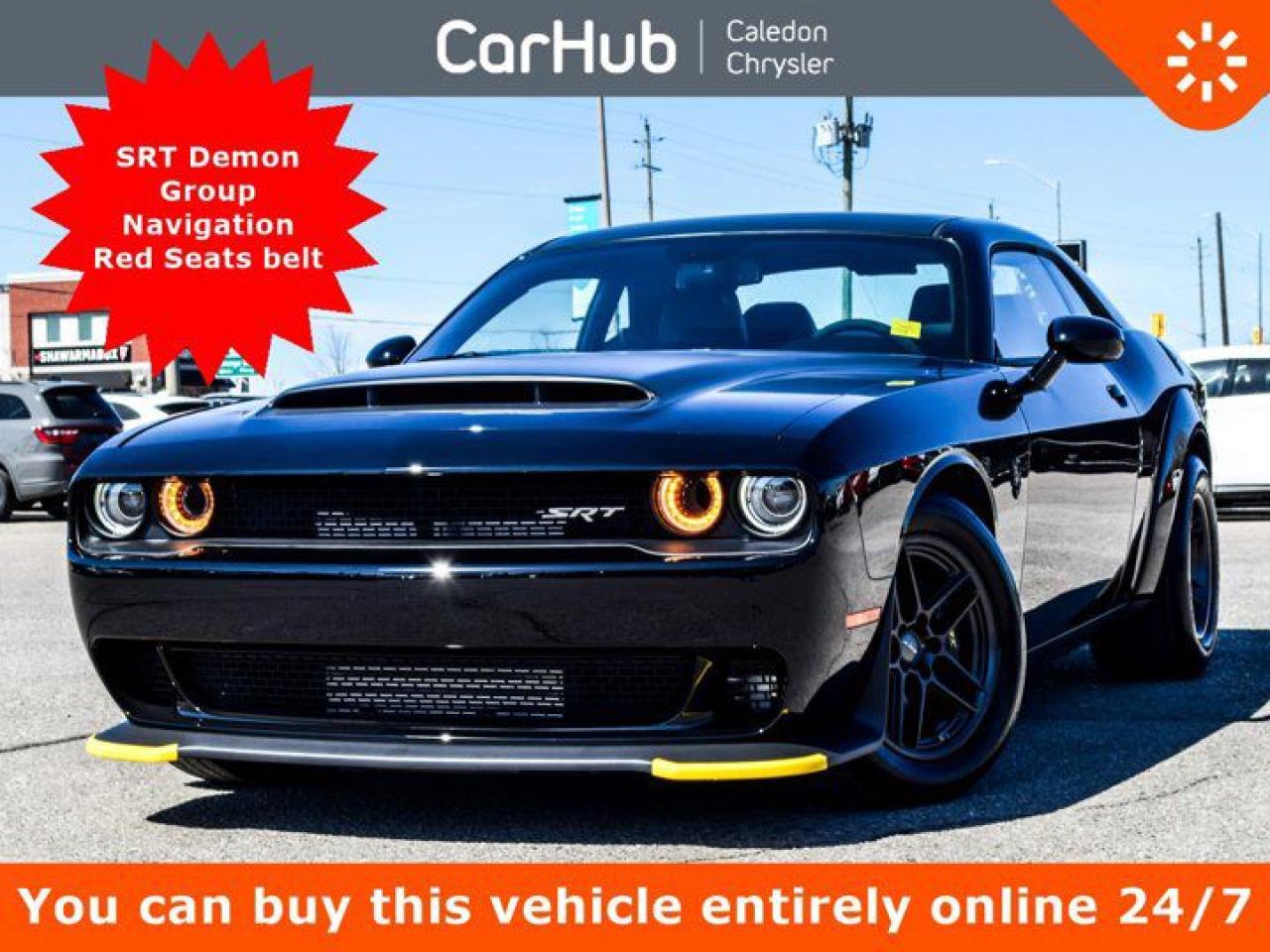 New 2023 Dodge Challenger SRT DEMON 170 Sunroof Premium Grp Graphics Pkg for sale in Bolton, ON