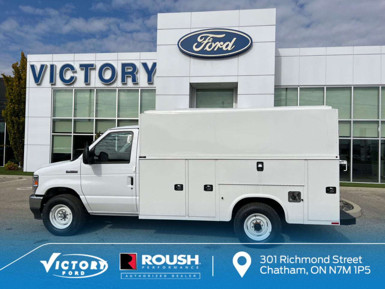 New 2024 Ford E350 Cutaway EX KNAPHEIDE KUV BODY for sale in Chatham, ON