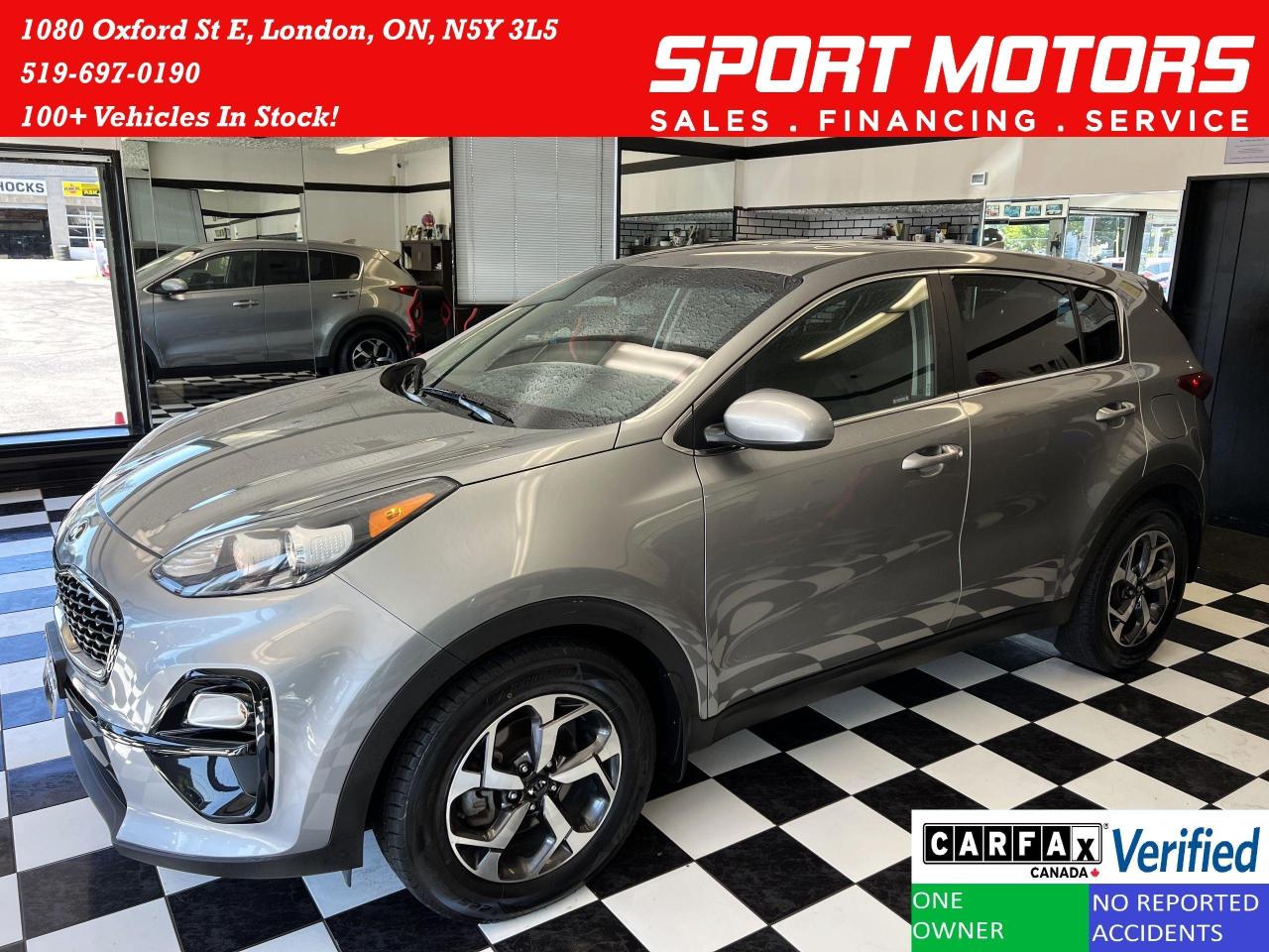 2020 Kia Sportage LX+ApplePlay+Camera+Heated Seats+CLEAN CARFAX