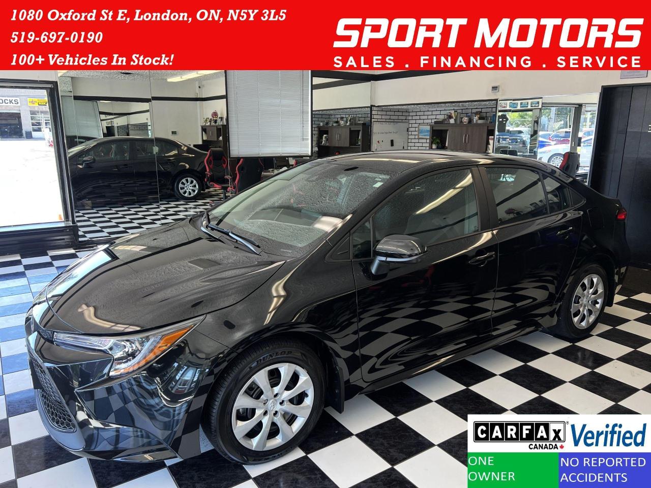 Used 2022 Toyota Corolla LE+Adaptive Cruise+LaneKeep*LIKE NEW* CLEAN CARFAX for sale in London, ON