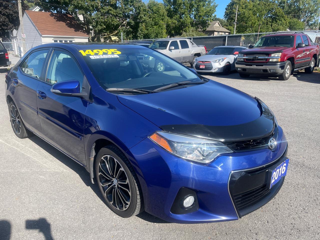 2016 Toyota Corolla S, Leather, alloys, Sunroof, Back-Up-Camera - Photo #1