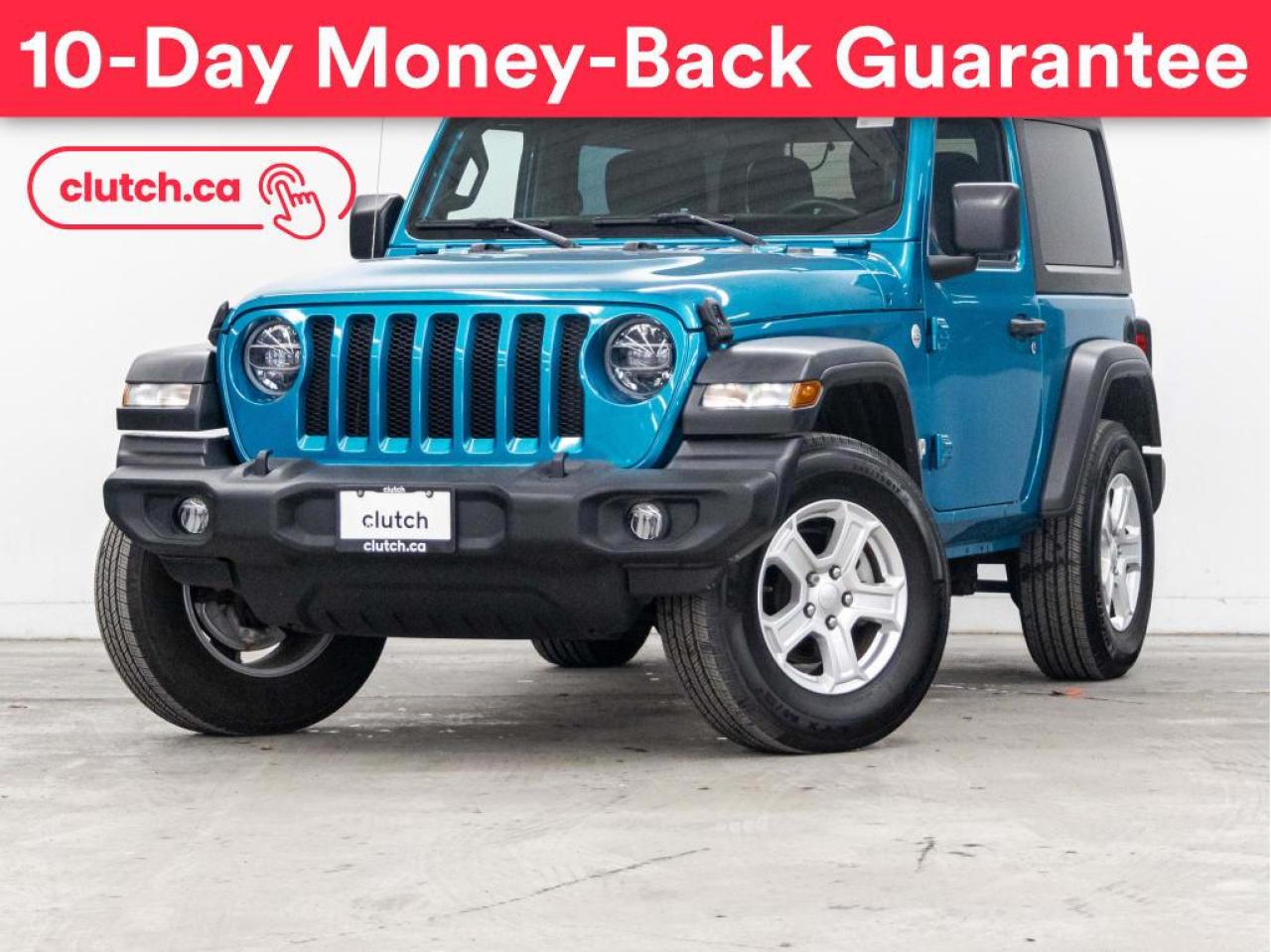 Used 2020 Jeep Wrangler Sport S 4x4 w/ Android Auto, Bluetooth, Remote Start, Cruise Control for sale in Toronto, ON
