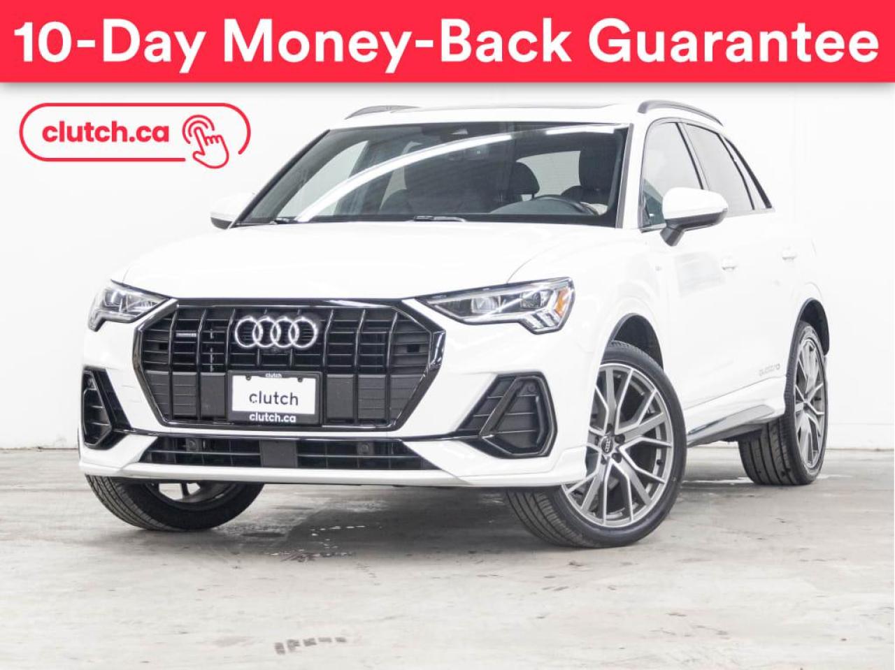 Used 2020 Audi Q3 Technik w/ Apple CarPlay, Reverse Cam, Nav for sale in Toronto, ON