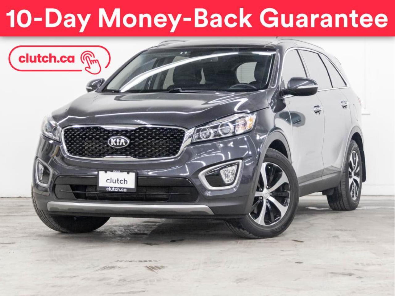 Used 2016 Kia Sorento EX+ V6 w/ Bluetooth, Backup Cam, Cruise Control, Sunroof for sale in Toronto, ON