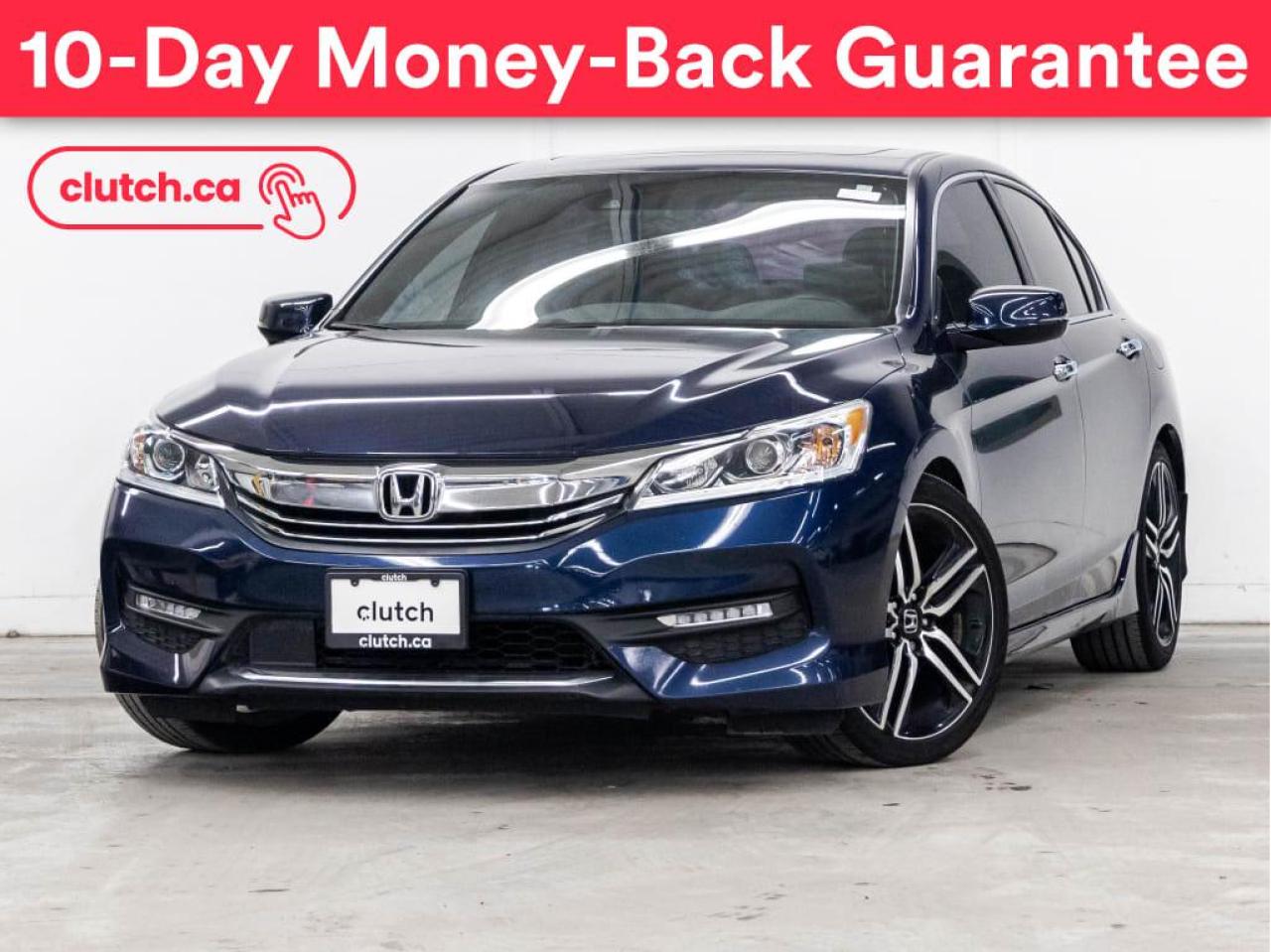 Used 2017 Honda Accord Sport w/ Honda Sensing w/ Apple CarPlay & Android Auto, Adaptive Cruise, A/C for sale in Toronto, ON