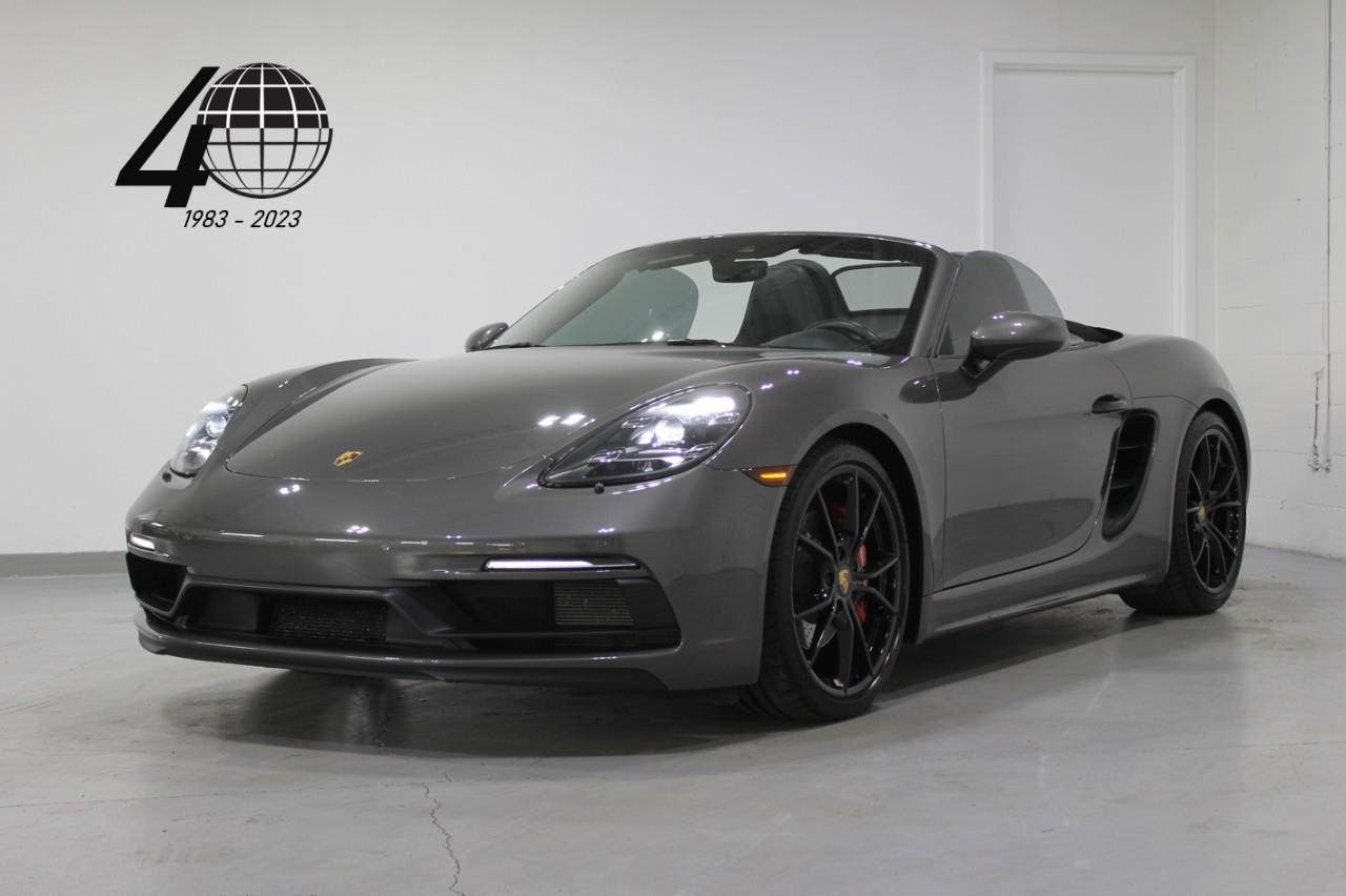 <p>Optioned in Agate Grey Metallic over a black leather interior, on 20 Carrera S wheels. Mid-mounted 2.5L turbocharged engine making 360 horsepower to the rear wheels through a 7-speed PDK transmission. Luxury features include keyless entry and drive, sport suspension with Active Suspension Management, PDLS headlights, heated steering, ventilated seats, a Bose sound system with Apple CarPlay, and more!</p>

<p>World Fine Cars Ltd. has been in business for over 30 years and maintains over 90 pre-owned vehicles in inventory at all times. Every certified retailed vehicle will have a 3 Month 3000 KM POWERTRAIN WARRANTY WITH SEALS AND GASKETS COVERAGE, with our compliments (conditions apply please contact for details). CarFax Reports are always available at no charge. We offer a full service center and we are able to service everything we sell. With a state of the art showroom including a comfortable customer lounge with WiFi access. We invite you to contact us today 1-888-334-2707 www.worldfinecars.com</p>