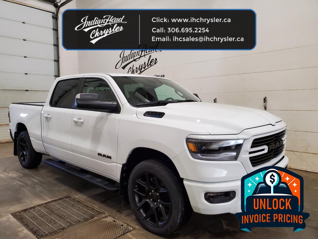 New 2024 RAM 1500 Sport - Navigation -  Heated Seats for sale in Indian Head, SK