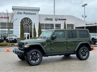 New 2024 Jeep Wrangler 4xe 4-Door Rubicon X for sale in Surrey, BC