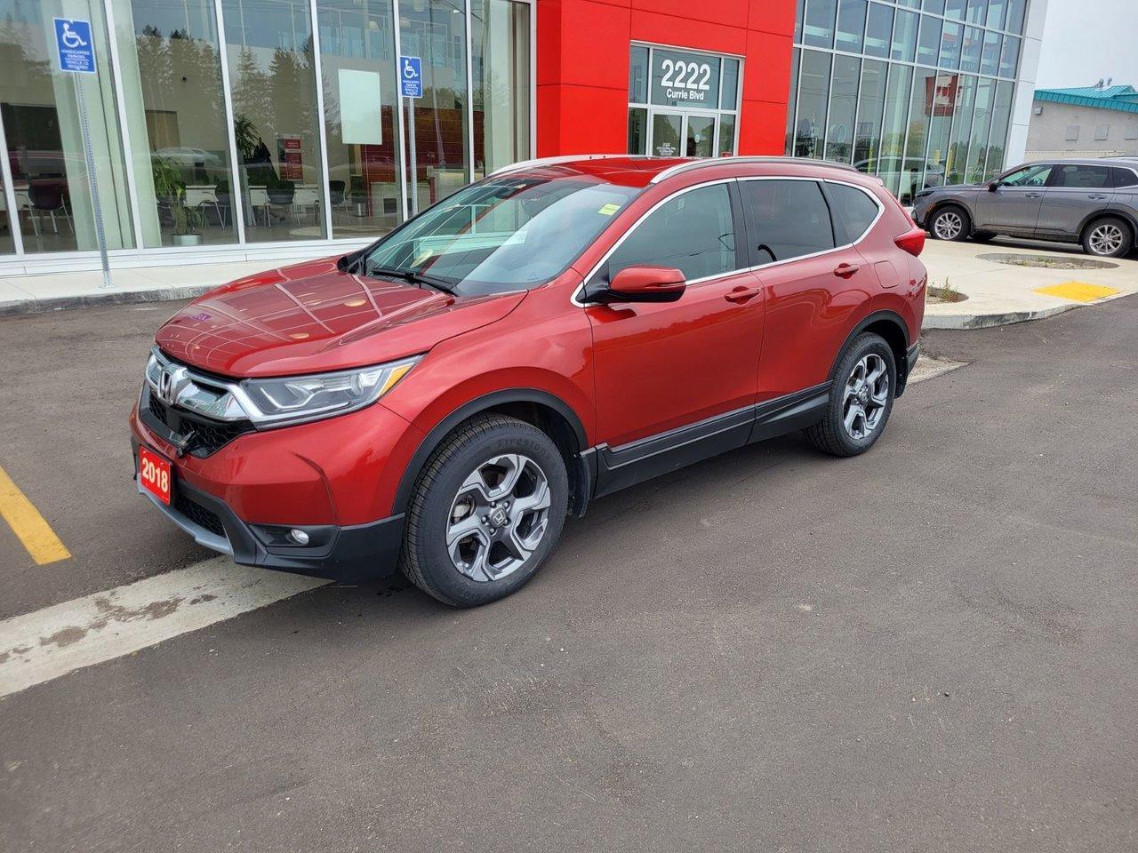 Used 2018 Honda CR-V EX-L|Certified|HtdLthr|RmtStart|HtdWheel|Local| for sale in Brandon, MB