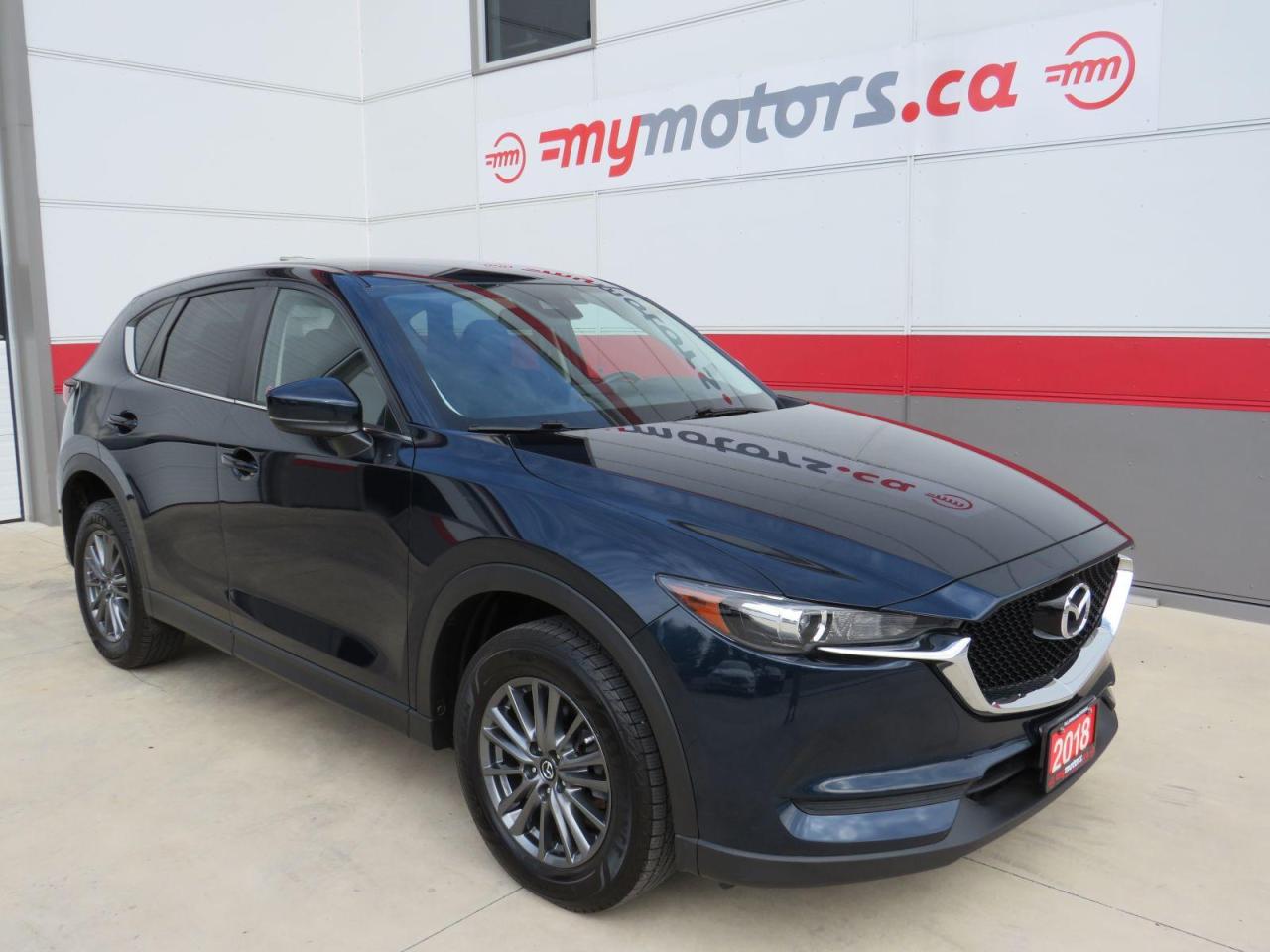 Used 2018 Mazda CX-5 GS  (  **AWD**ALLOY WHEELS**LEATHER SEATS**POWER DRIVERS SEAT**POWER HATCH**AUTO HEADLIGHTS** PUSH BUTTON START**BACKUP CAMERA**NAVIGATION**HEATED SEATS** HEATED STEERING WHEEL**) for sale in Tillsonburg, ON