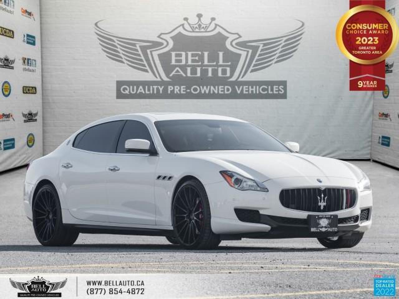 2015 Maserati Quattroporte S Q4, AWD, Navi, MoonRoof, BackUpCam, Sensors, RemoteStart, CooledSeats, NoAccident Photo35