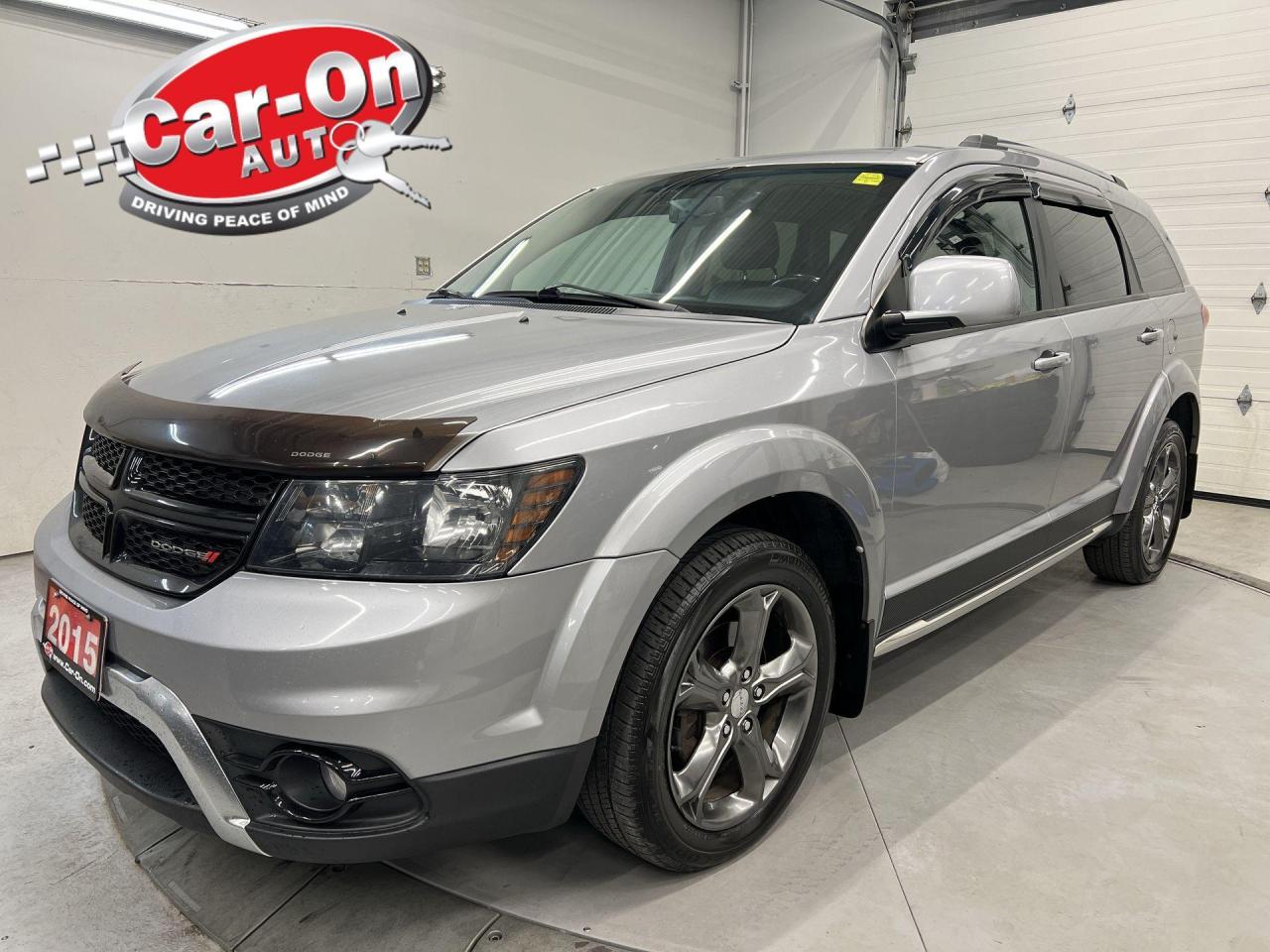 Used 2015 Dodge Journey CROSSROAD AWD| LEATHER| 7 PASS| 3.6L V6| NAV for sale in Ottawa, ON