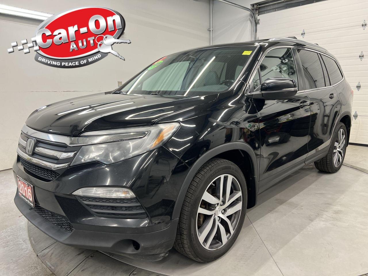Used 2016 Honda Pilot EX-L NAVI AWD| LEATHER| SUNROOF| 8 PASS| LANEWATCH for sale in Ottawa, ON