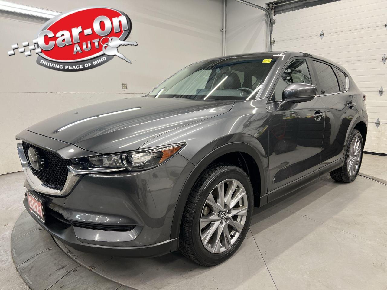 Used 2021 Mazda CX-5 GS AWD| LEATHER| BLIND SPOT| LANE KEEP| HTD SEATS for sale in Ottawa, ON