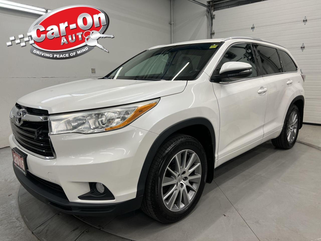 Used 2015 Toyota Highlander XLE AWD| ONLY 82,000 KMS| LEATHER| SUNROOF| NAV for sale in Ottawa, ON