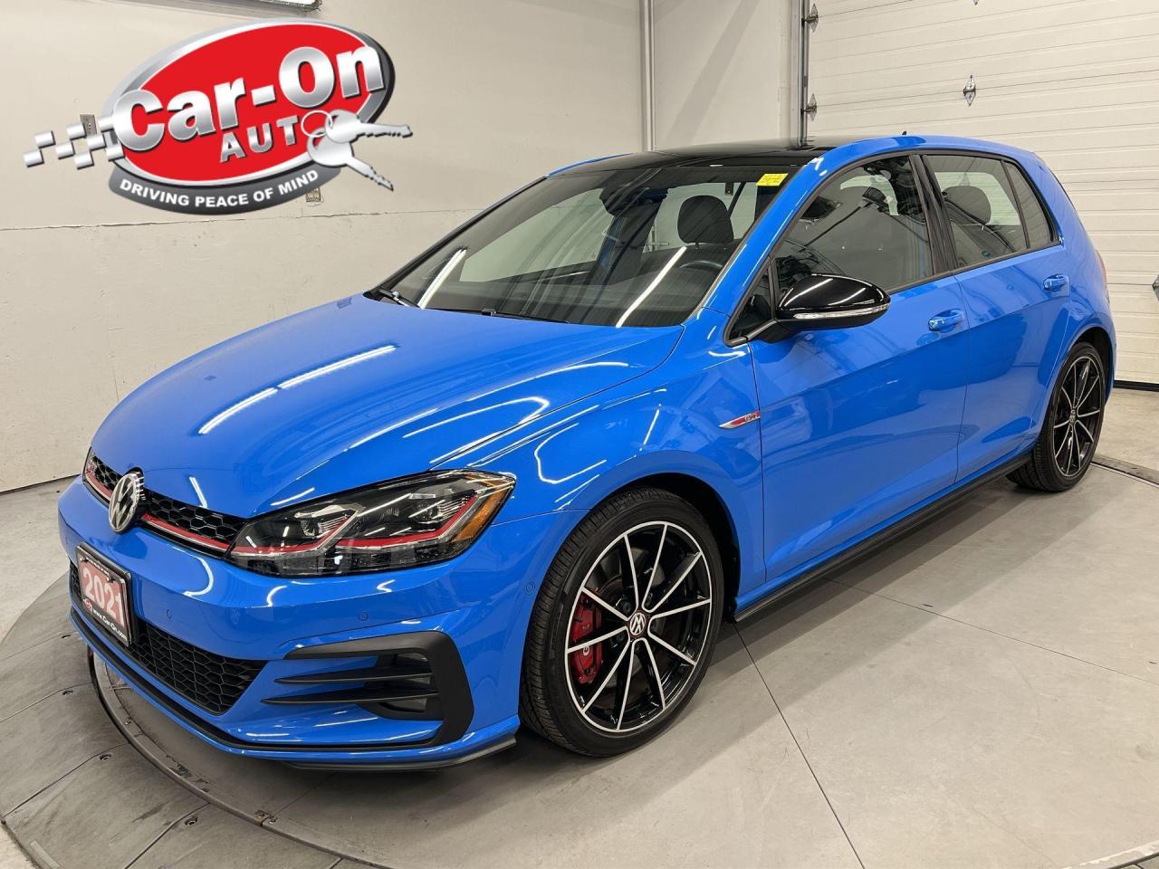 Used 2021 Volkswagen Golf GTI LEATHER|SUNROOF| 2.0L TURBO| BLIND SPOT| LANE KEEP for sale in Ottawa, ON