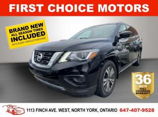 Welcome to First Choice Motors, the largest car dealership in Toronto of pre-owned cars, SUVs, and vans priced between $5000-$15,000. With an impressive inventory of over 300 vehicles in stock, we are dedicated to providing our customers with a vast selection of affordable and reliable options. <br><br>Were thrilled to offer a used 2017 Nissan Pathfinder SV, black color with 168,000km (STK#6543) This vehicle was $15990 NOW ON SALE FOR $13990. It is equipped with the following features:<br>- Automatic Transmission<br>- Heated seats<br>- Bluetooth<br>- Reverse camera<br>- Alloy wheels<br>- All wheel drive<br>- 3rd row seating<br>- Power windows<br>- Power locks<br>- Power mirrors<br>- Air Conditioning<br><br>At First Choice Motors, we believe in providing quality vehicles that our customers can depend on. All our vehicles come with a 36-day FULL COVERAGE warranty. We also offer additional warranty options up to 5 years for our customers who want extra peace of mind.<br><br>Furthermore, all our vehicles are sold fully certified with brand new brakes rotors and pads, a fresh oil change, and brand new set of all-season tires installed & balanced. You can be confident that this car is in excellent condition and ready to hit the road.<br><br>At First Choice Motors, we believe that everyone deserves a chance to own a reliable and affordable vehicle. Thats why we offer financing options with low interest rates starting at 7.9% O.A.C. Were proud to approve all customers, including those with bad credit, no credit, students, and even 9 socials. Our finance team is dedicated to finding the best financing option for you and making the car buying process as smooth and stress-free as possible.<br><br>Our dealership is open 7 days a week to provide you with the best customer service possible. We carry the largest selection of used vehicles for sale under $9990 in all of Ontario. We stock over 300 cars, mostly Hyundai, Chevrolet, Mazda, Honda, Volkswagen, Toyota, Ford, Dodge, Kia, Mitsubishi, Acura, Lexus, and more. With our ongoing sale, you can find your dream car at a price you can afford. Come visit us today and experience why we are the best choice for your next used car purchase!<br><br>All prices exclude a $10 OMVIC fee, license plates & registration  and ONTARIO HST (13%)