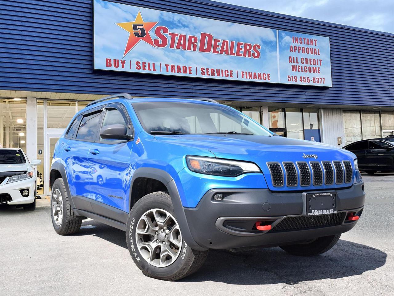 Used 2020 Jeep Cherokee AWD LEATHER POWER SEATS WE FINANCE ALL CREDIT! for sale in London, ON