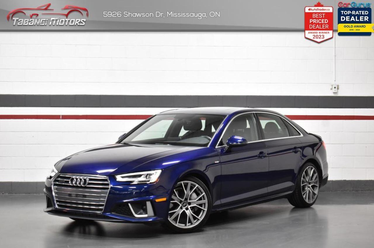 Used 2019 Audi A4 Progressiv   S-Line Navigation Sunroof Carplay Digital Dash for sale in Mississauga, ON