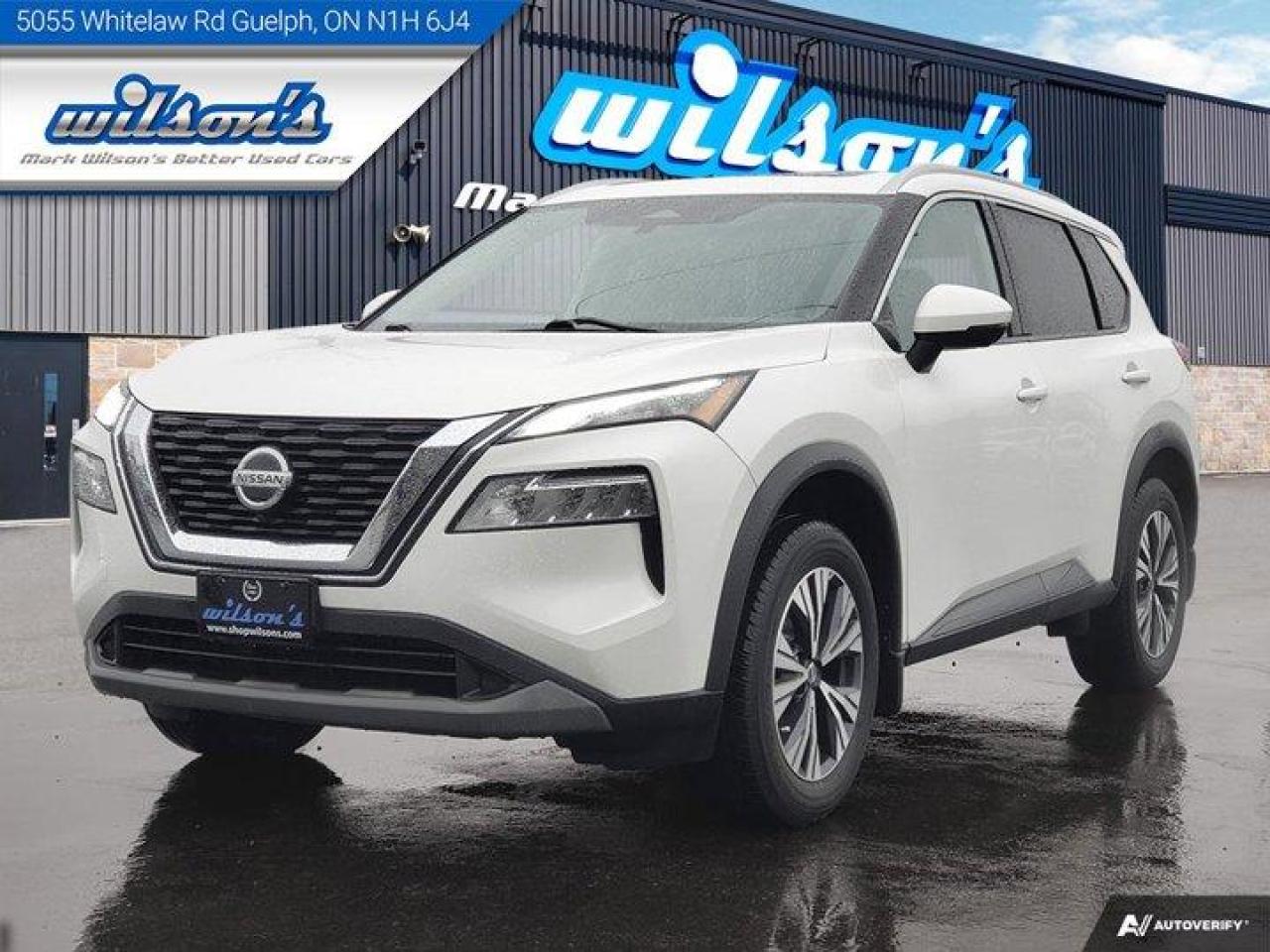 Used 2021 Nissan Rogue SV AWD, Pano Roof, Heated Seats, Bluetooth, CarPlay + Android, Alloy Wheels and more! for sale in Guelph, ON