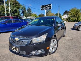 Used 2012 Chevrolet Cruze 2LT for sale in Oshawa, ON