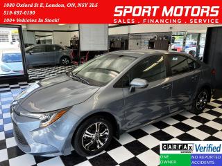 Used 2020 Toyota Corolla L+Adaptive Cruise+Lane Keep+A/C+CLEAN CARFAX for sale in London, ON