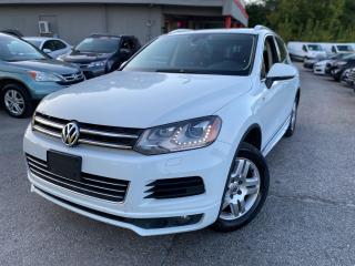 Used 2014 Volkswagen Touareg HIGHLINE,TDI,NAV,SAFETY+3YEARS WARRANTY INCLU for sale in Richmond Hill, ON