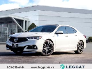 Used 2020 Acura TLX TECH A-SPEC | RED INTERIOR | LEATHER | SUNROOF | HTD SEATS | FULLY CERTIFIED for sale in Burlington, ON