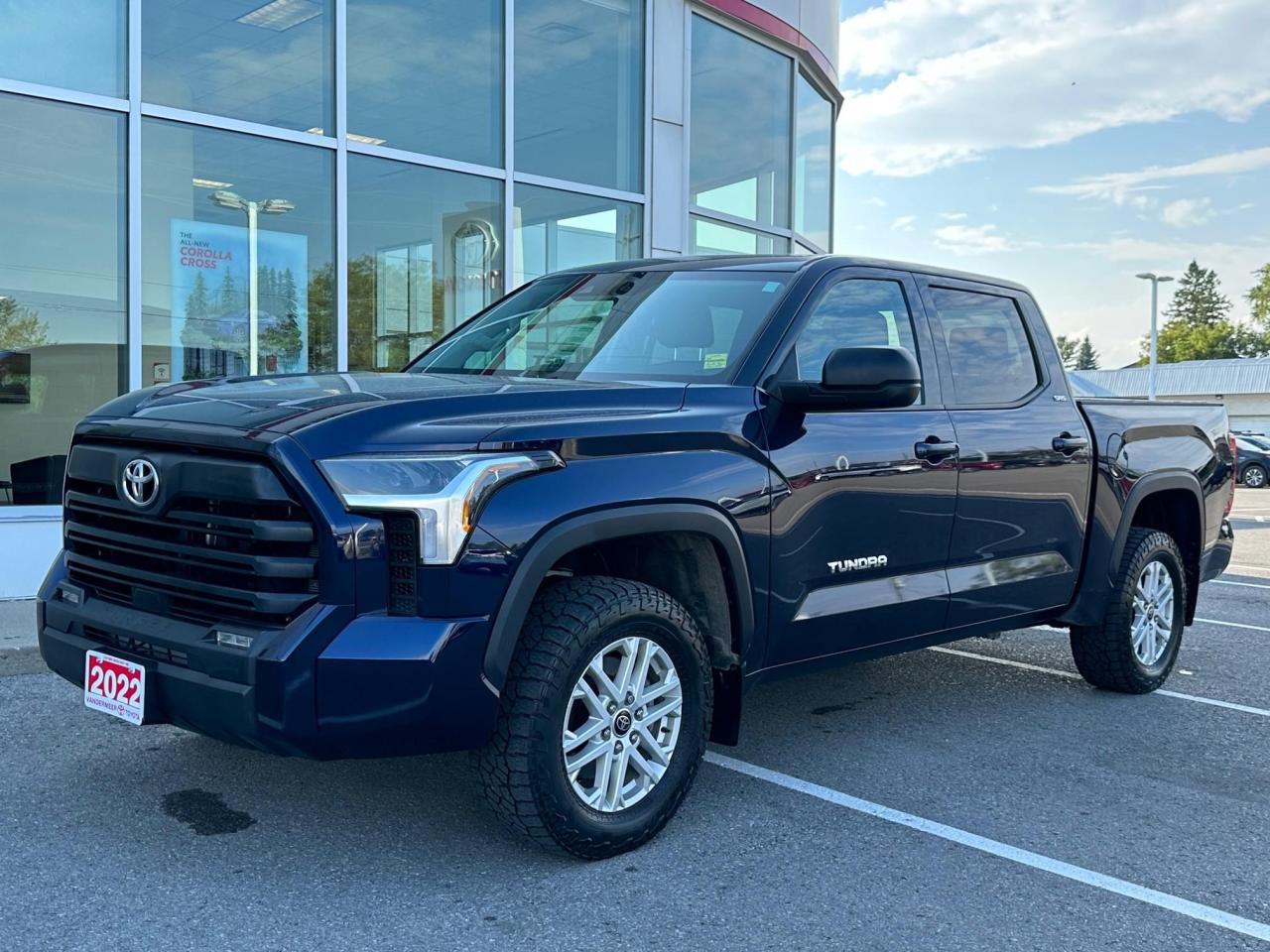 Used 2022 Toyota Tundra CREWMAX SR5-ONE OWNER+DEALER SERVICED! for sale in Cobourg, ON