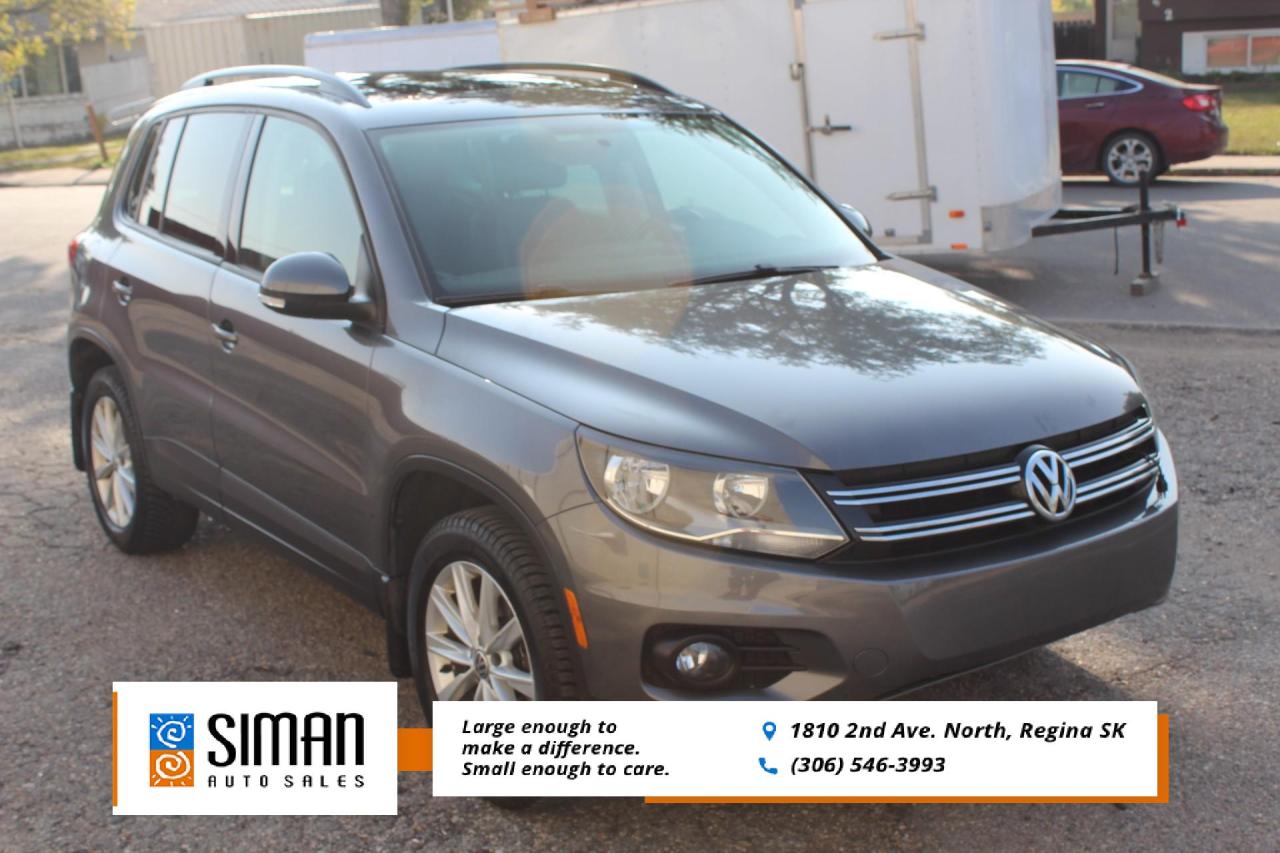 Used 2015 Volkswagen Tiguan COMFORTLINE LEATHER SUNROOF AWD for sale in Regina, SK