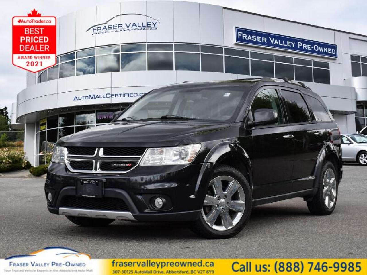 Used 2012 Dodge Journey R/T  - Leather Seats -  Bluetooth for sale in Abbotsford, BC