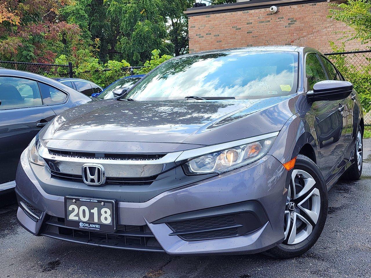 Used 2018 Honda Civic Sedan LX CVT for sale in Markham, ON