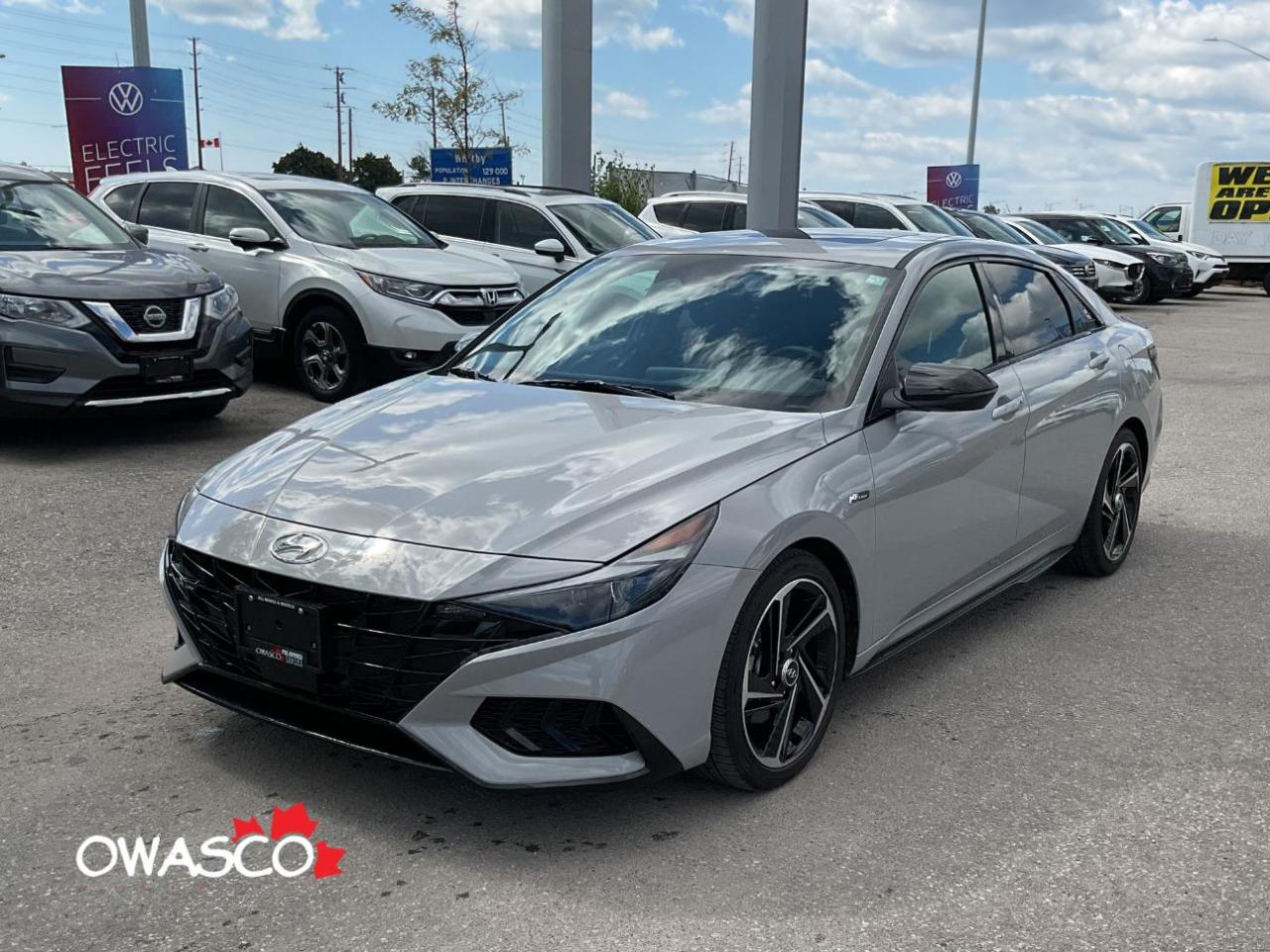 Used 2023 Hyundai Elantra 1.6L Leather! Sunroof! Clean CarFax! for sale in Whitby, ON