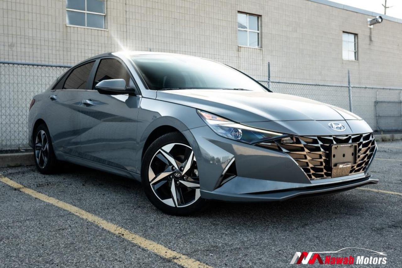 Used 2021 Hyundai Elantra ULTIMATE|ALLOYS|LEATHER HEATED SEATS|CARPLAY|SUNROOF| for sale in Brampton, ON