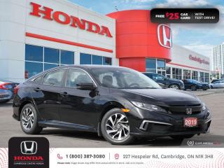 Used 2019 Honda Civic EX POWER SUNROOF | REMOTE STARTER | HONDA SENSING TECHNOLOGIES for sale in Cambridge, ON