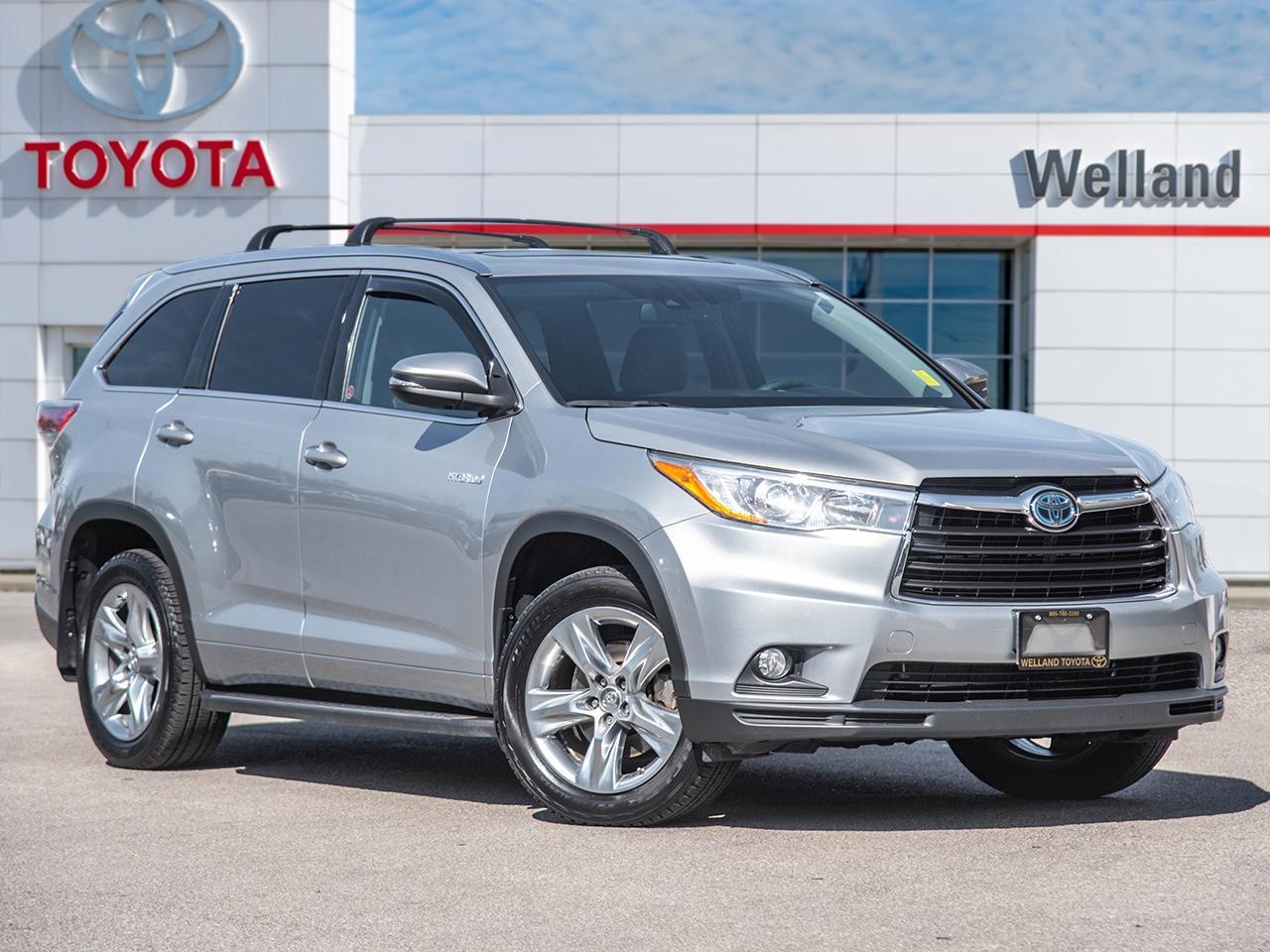 Used 2015 Toyota Highlander Hybrid Limited for sale in Welland, ON