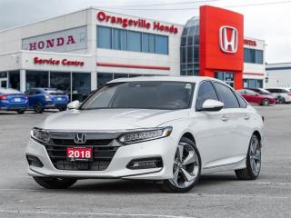 Used 2018 Honda Accord Sedan 1.5T Touring CVT for sale in Orangeville, ON
