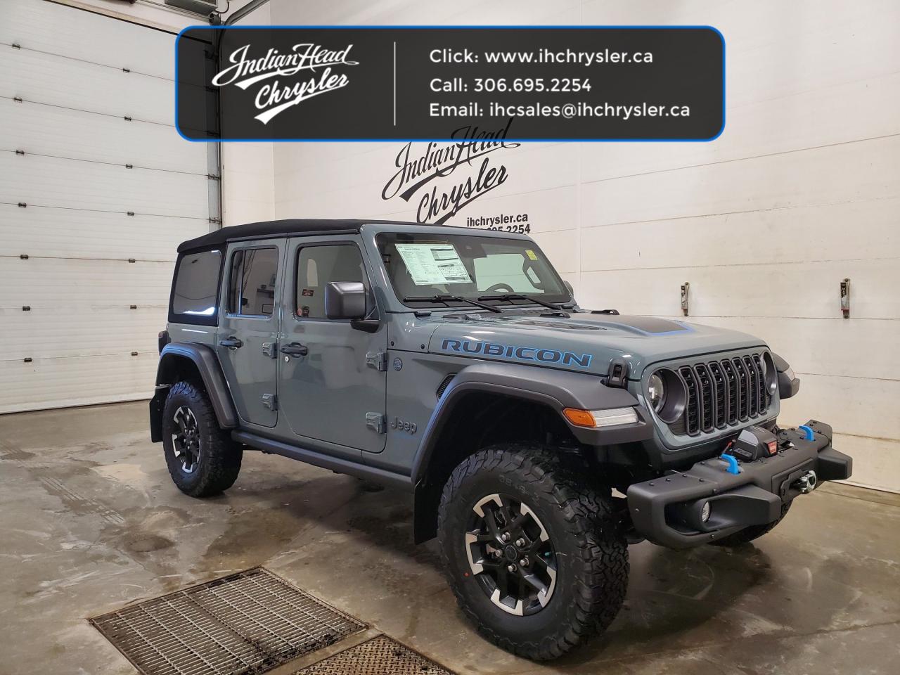 New 2024 Jeep Wrangler 4xe RUBICON for sale in Indian Head, SK