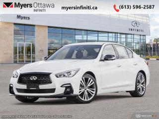 New 2023 Infiniti Q50 Signature Edition  - Navigation for sale in Ottawa, ON