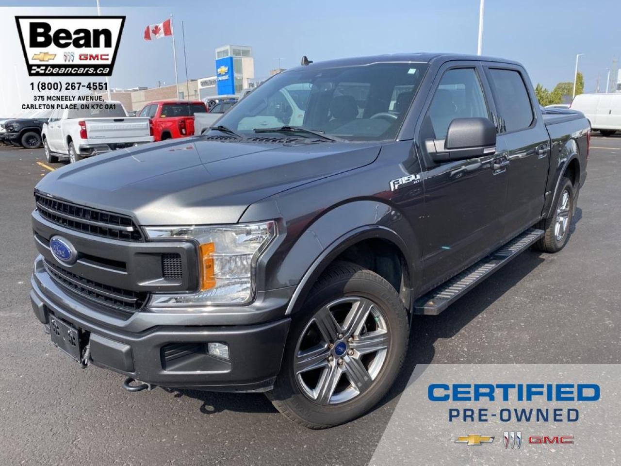 Used 2019 Ford F-150 2.7L V6 XLT SUPERCREW NAVIGATION SYSTEM HEATED SEATS for sale in Carleton Place, ON