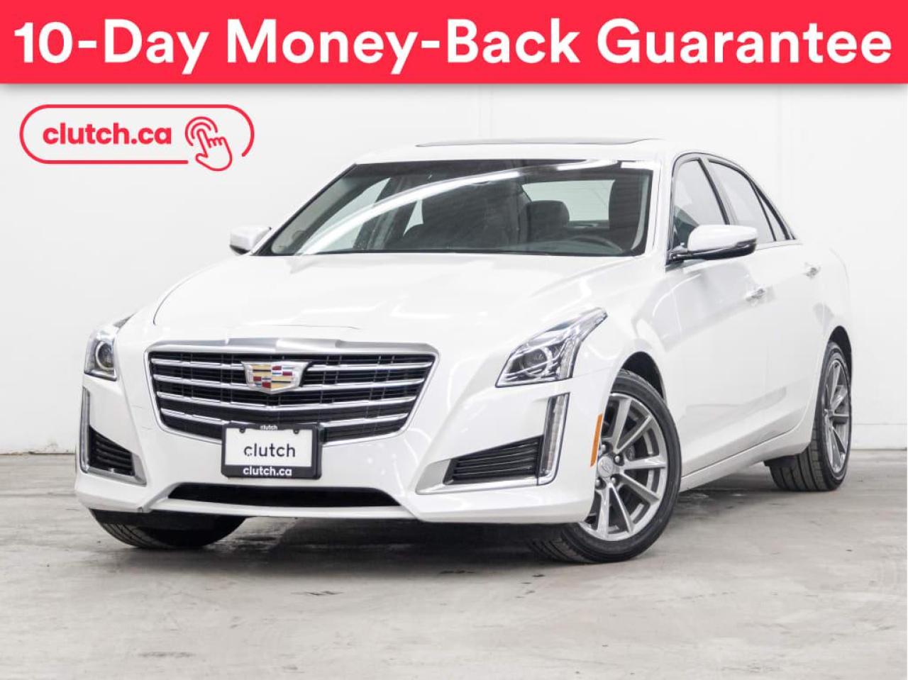 Used 2018 Cadillac CTS Luxury AWD w/ Apple CarPlay & Android Auto, Cruise Control, Nav for sale in Toronto, ON