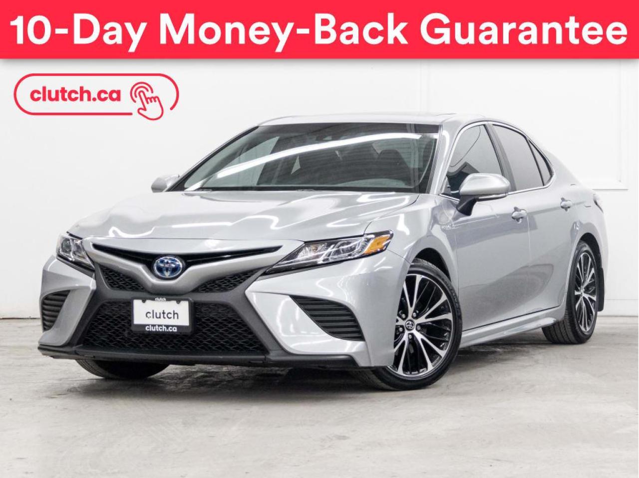 Used 2018 Toyota Camry HYBRID SE w/ Bluetooth, Backup Cam, Cruise Control, Wireless Charge for sale in Toronto, ON