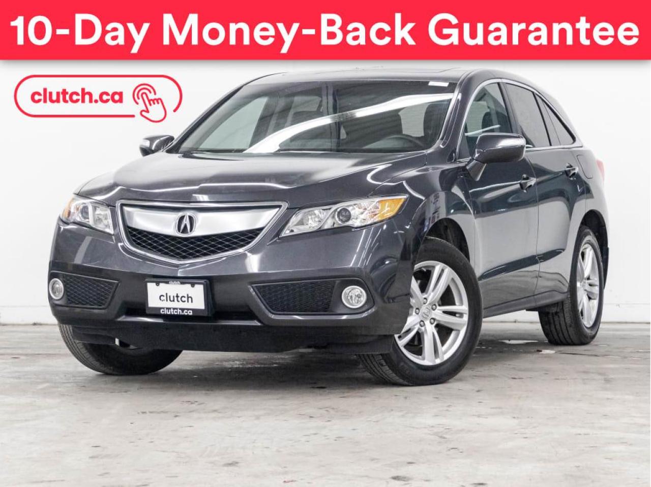 Used 2015 Acura RDX Tech W/ Nav, Heated Front Seats & Power Moonroof for sale in Toronto, ON