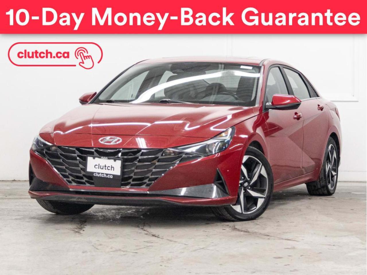 Used 2021 Hyundai Elantra Ultimate w/ Apple CarPlay & Android Auto, Adaptive Cruise, A/C for sale in Toronto, ON
