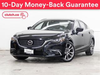 Used 2017 Mazda MAZDA6 GT w/ Bluetooth, Backup Cam, Cruise Control, A/C for sale in Toronto, ON