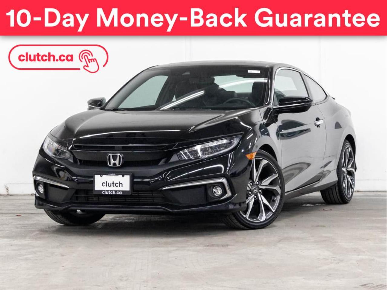 Used 2020 Honda Civic COUPE Touring w/ Apple CarPlay & Android Auto, Adaptive Cruise, Nav for sale in Toronto, ON