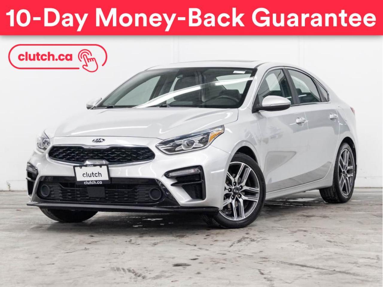 Used 2019 Kia Forte EX Premium w/ Apple CarPlay & Android Auto, Cruise Control, Sunroof for sale in Toronto, ON