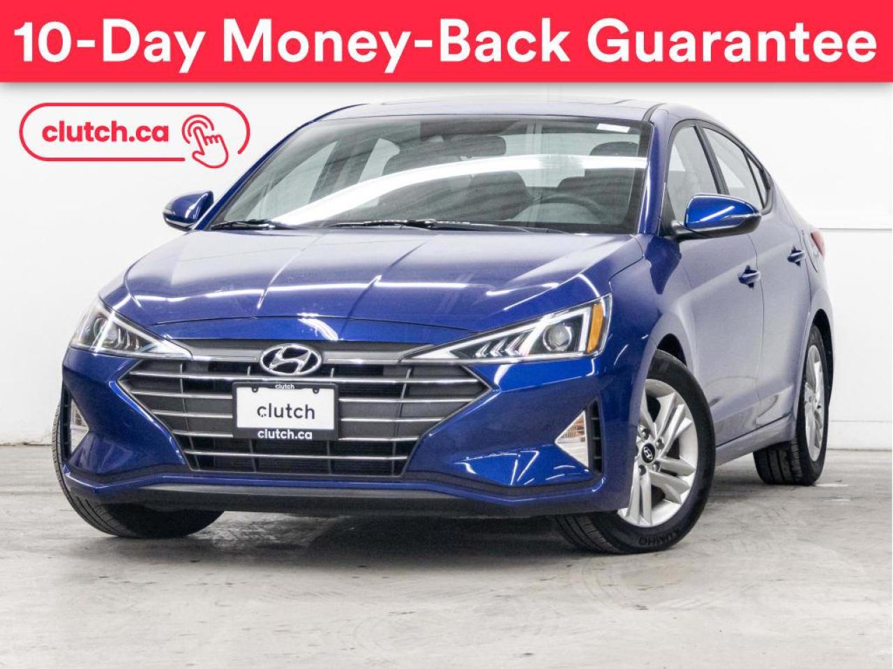 Used 2020 Hyundai Elantra Preferred w/ Sun & Safety Pkg w/ Apple CarPlay & Android Auto, Backup Cam, Sunroof for sale in Toronto, ON